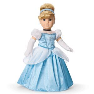 NRFB American Girl Cinderella Disney Princess 18" Doll Brand New